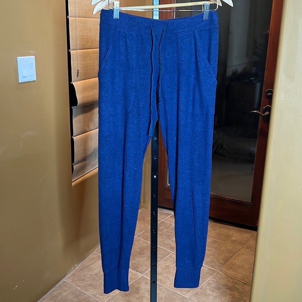 Joie Navy Blue Knot Jogger Pants Size Small